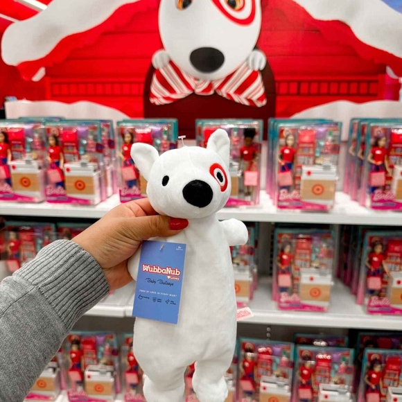 WubbaNub Baby Bullseye Soft Plush Toy Lovey - Picture 3 of 7